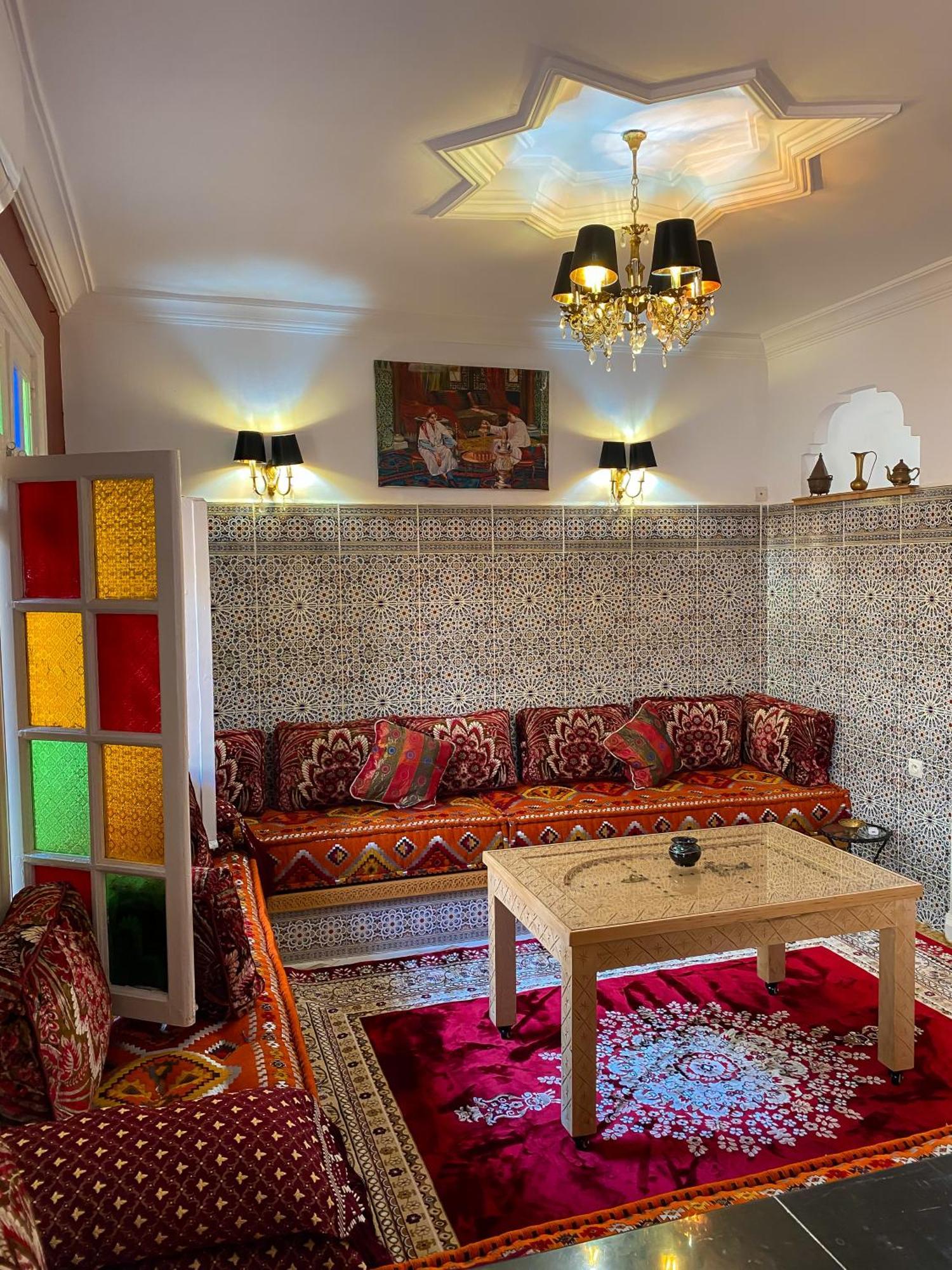 Dar Lghzal Special Offer In Rabat Winner Of Guest Experience 2025 Awards Traditional Sahrawi And Berber Privative Villa With Swimming Pool Jacuzzi Sea View And On Site Restaurant Ideal For Family And Groups In Rabat'S Center No Car Required 외부 사진